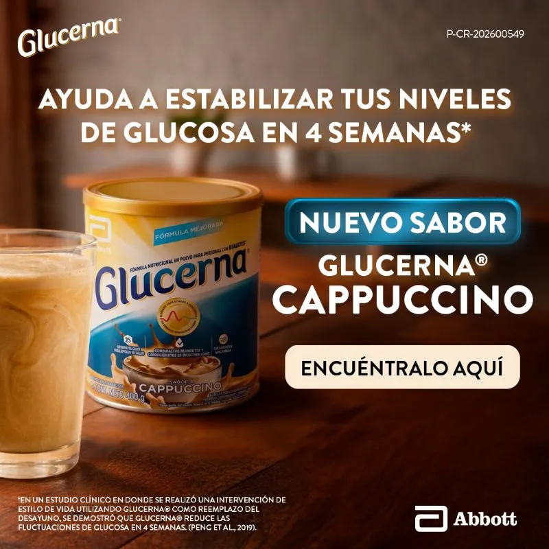 Banner Nuevo Glucerna Cappuccino